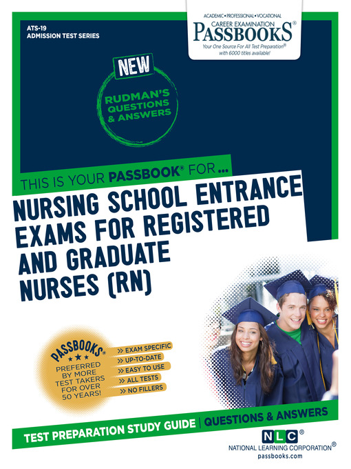 Title details for NURSING SCHOOL ENTRANCE EXAMINATIONS FOR REGISTERED AND GRADUATE NURSES (RN) by National Learning Corporation - Available